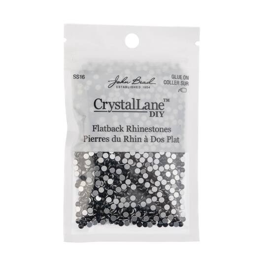 John Bead Crystal Lane SS12 Glass Round Flatback Rhinestones, 2,880ct